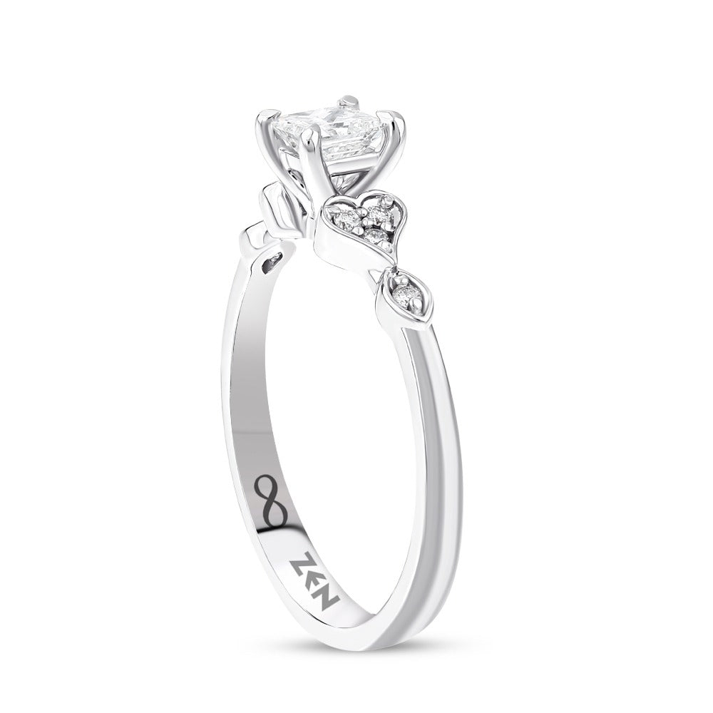 0.36 ct. Moderner Diamant Verlobungsring
