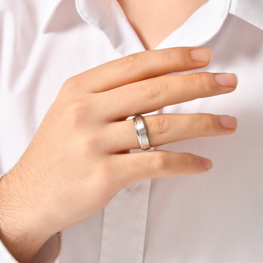 Modern Wedding Ring for Men