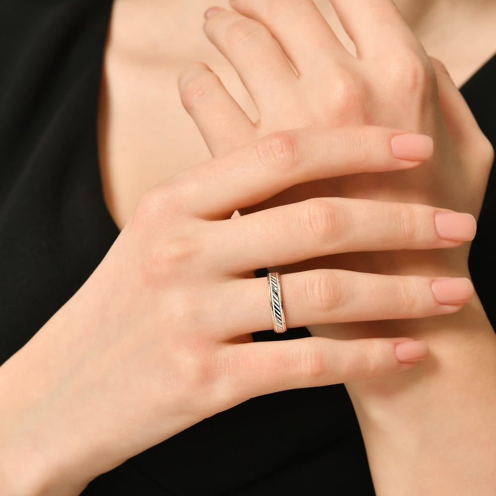 Moderner Ehering fur Damen