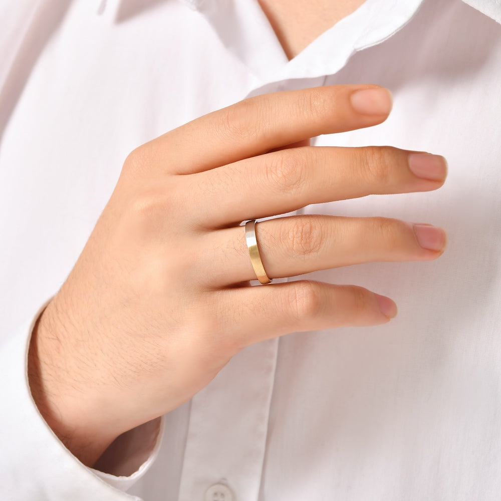 Modern Wedding Ring for Men