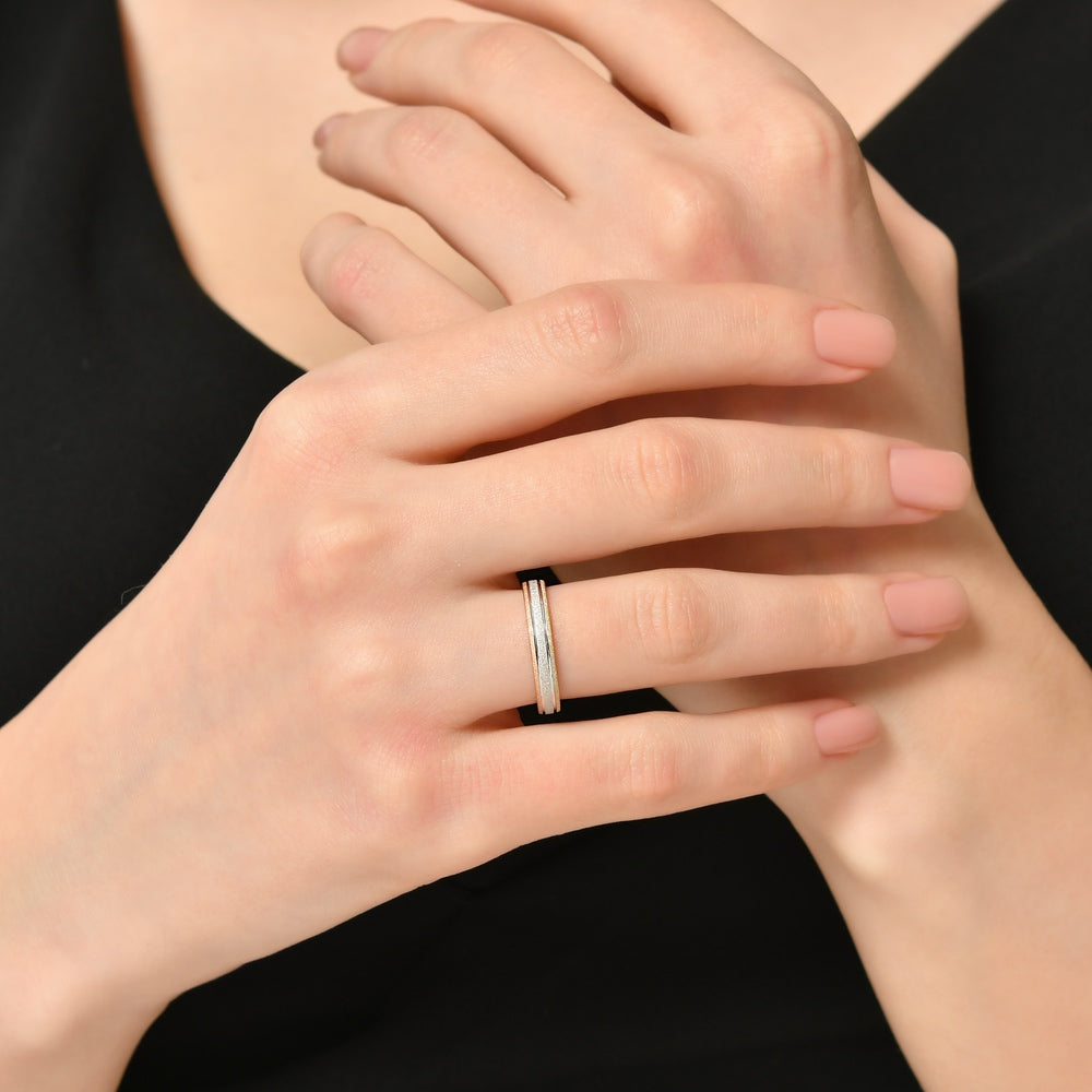 Moderner Ehering fur Damen