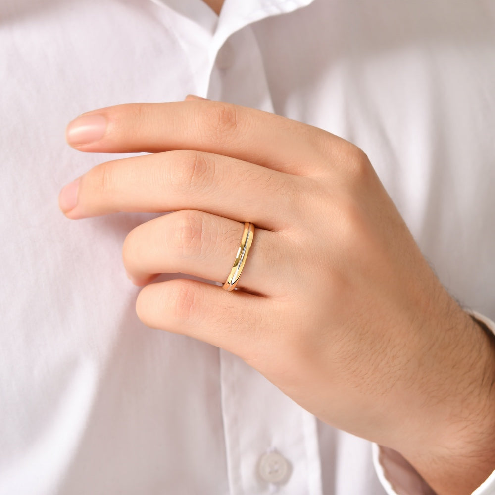 Modern Wedding Ring for Men
