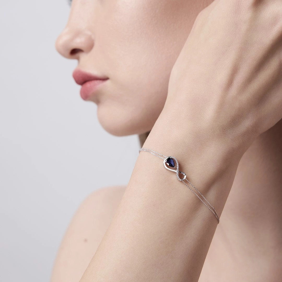 0.29 ct. Sapphire Bracelet
