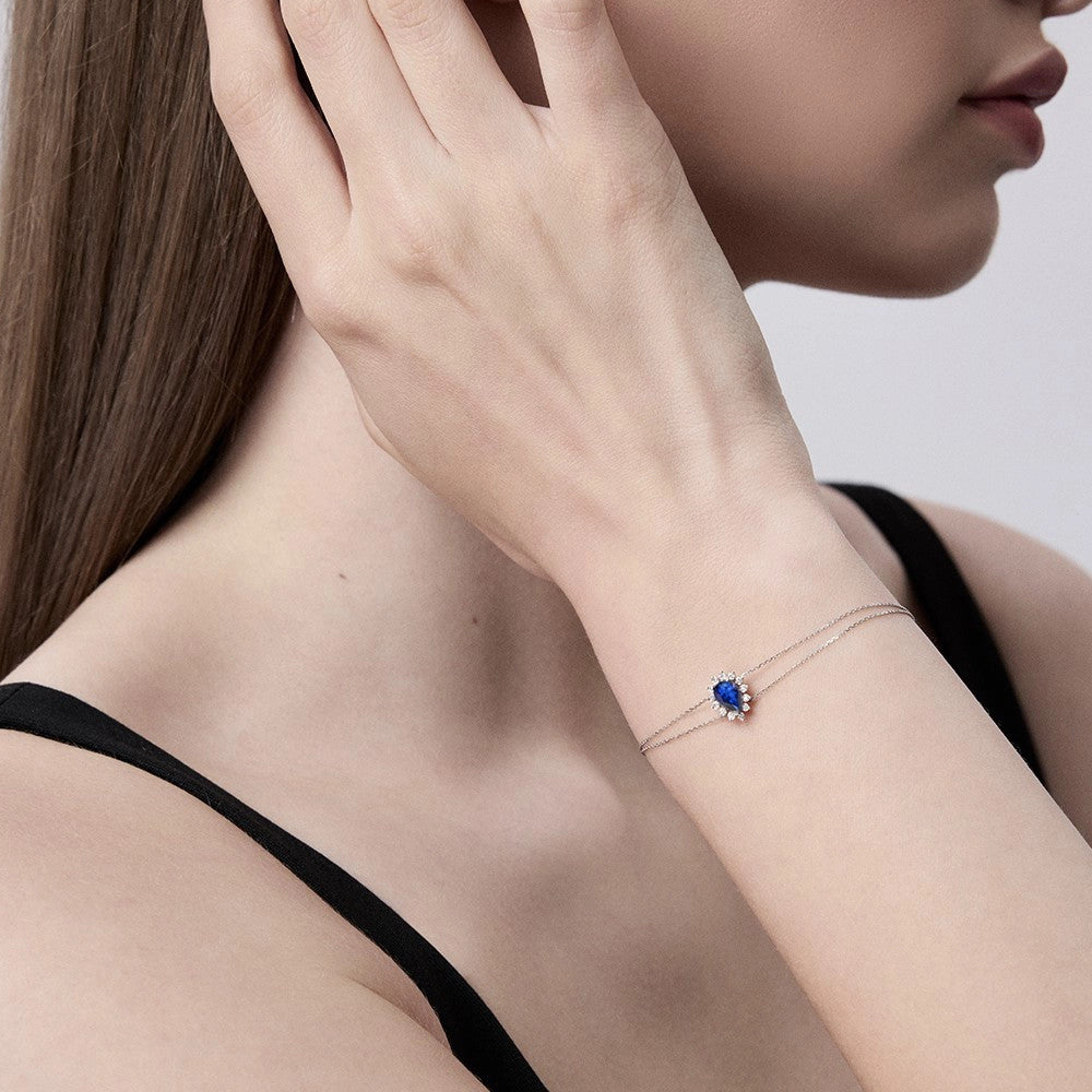 0.27 ct. Sapphire Bracelet