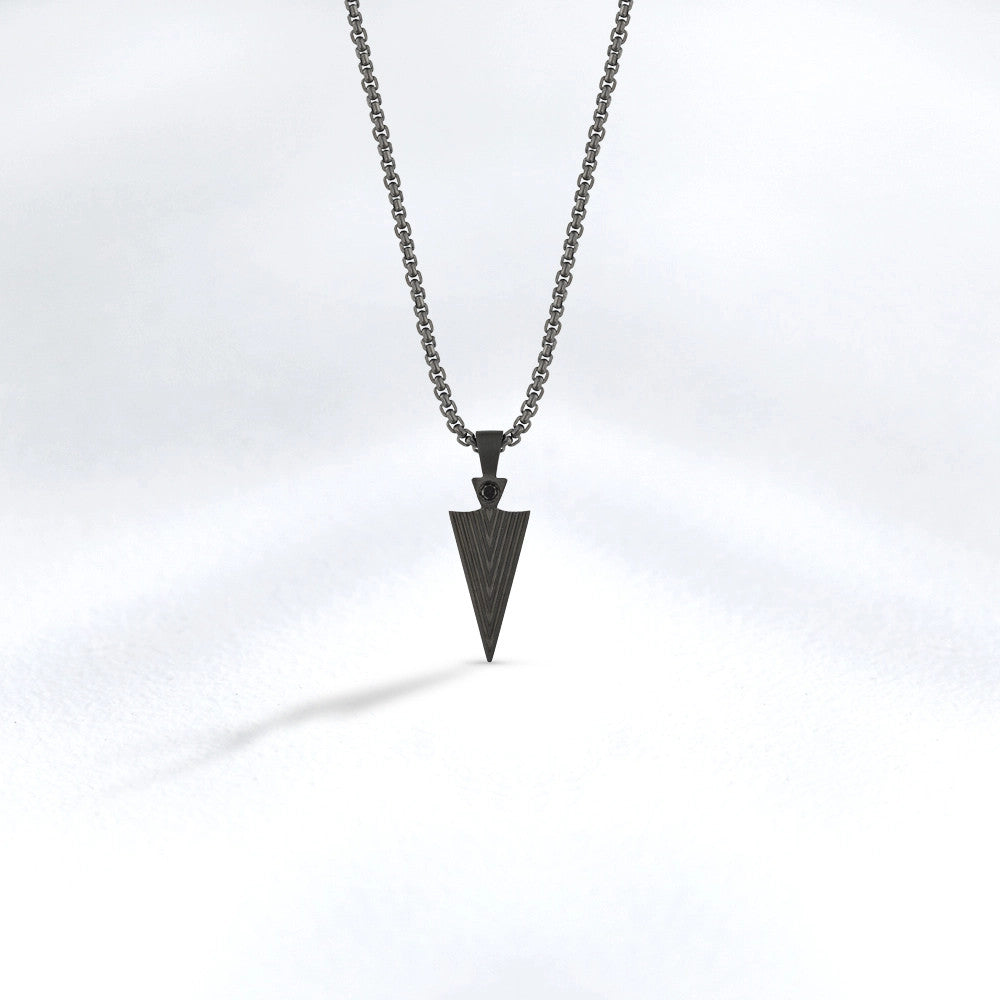 Herren Silber Diamant Halskette