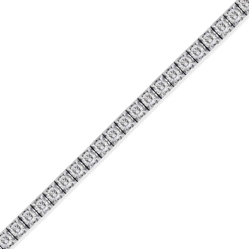 8.00 ct. Diamant Tennisarmband