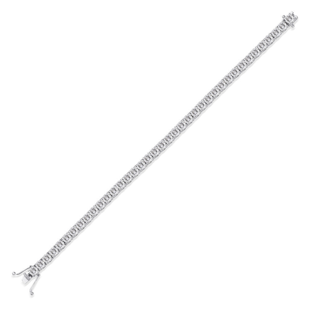 10.00 ct. Diamant Tennisarmband