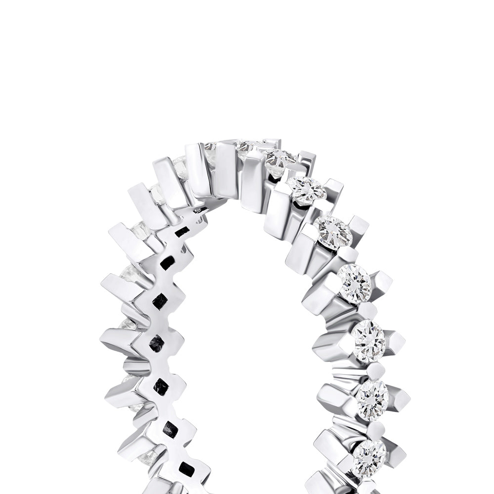 2.00 ct. Memoire Diamantring