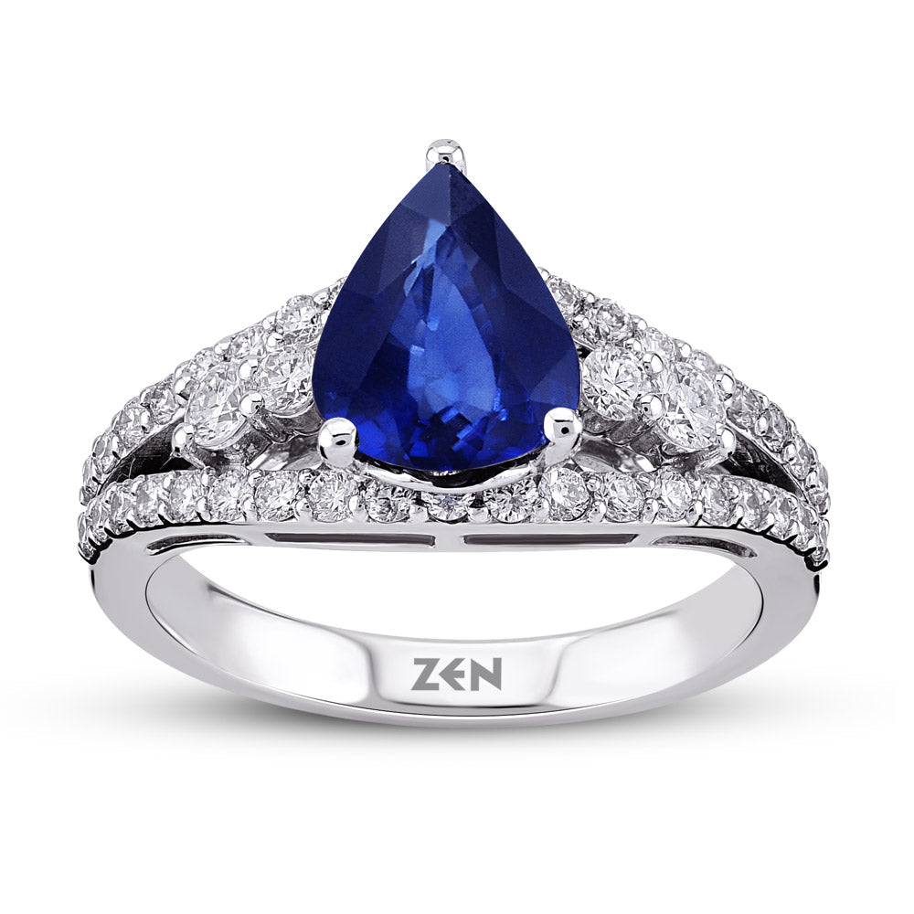 2.36 ct. Saphir Ring