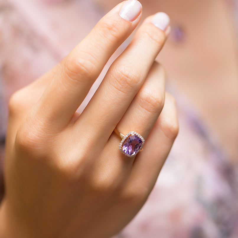 2.47 ct. Amethyst Ring