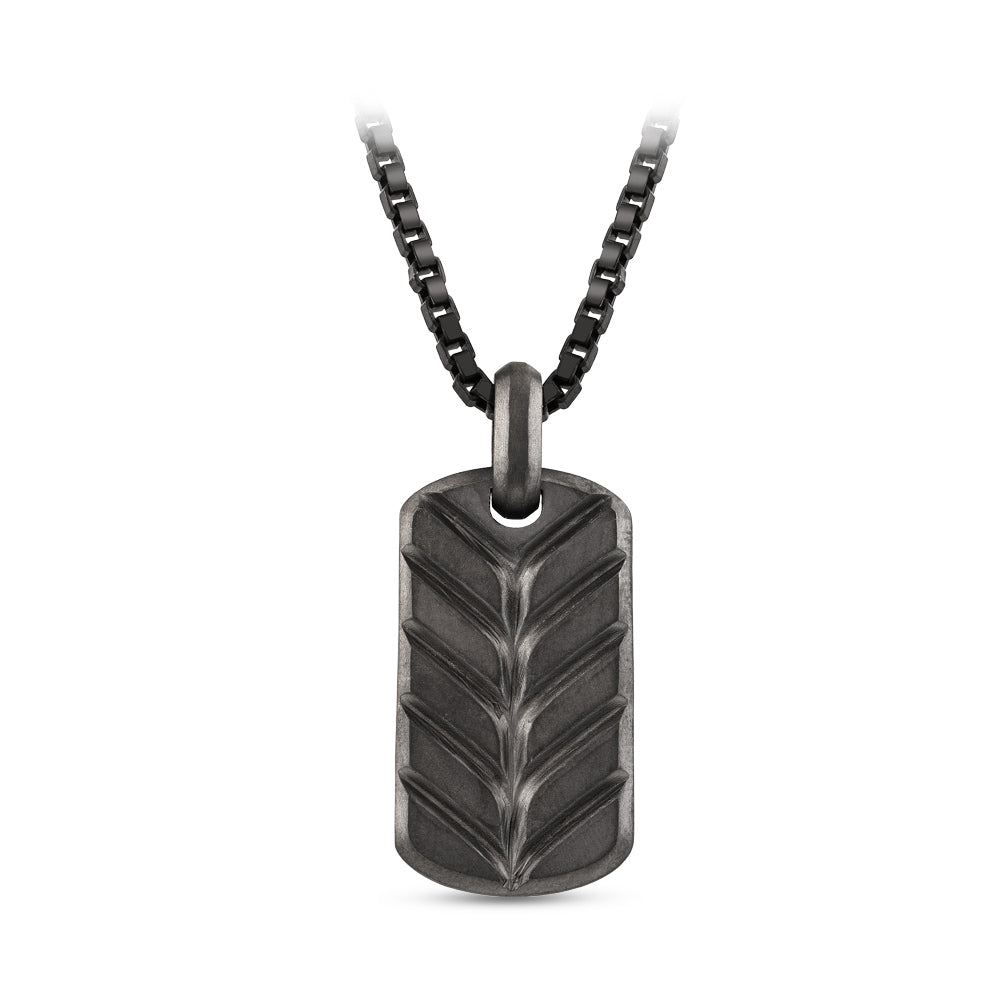 0.40 ct. Herren Silber Halskette