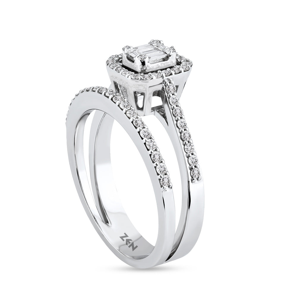 0.50 ct. Baguette Diamond Ring