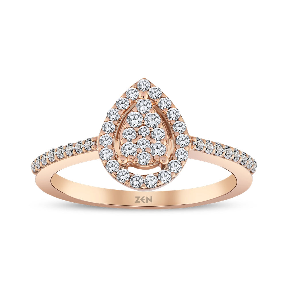 0.38 ct. Design Diamantring