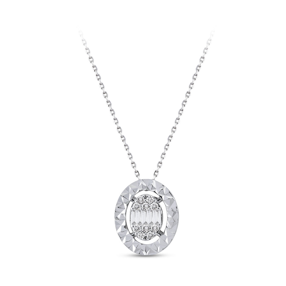 0.09 ct. Design Diamant Halskette