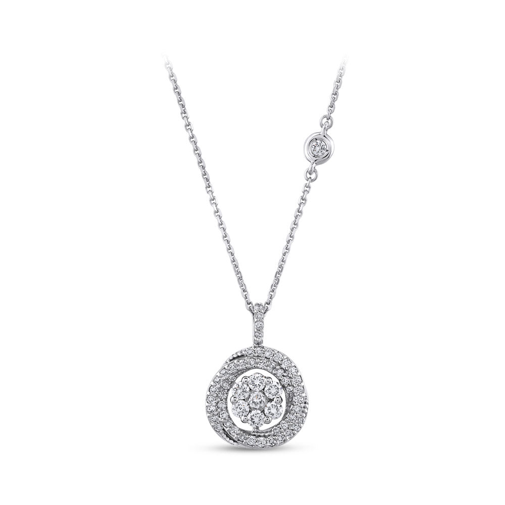 0.59 ct. Design Diamant Halskette