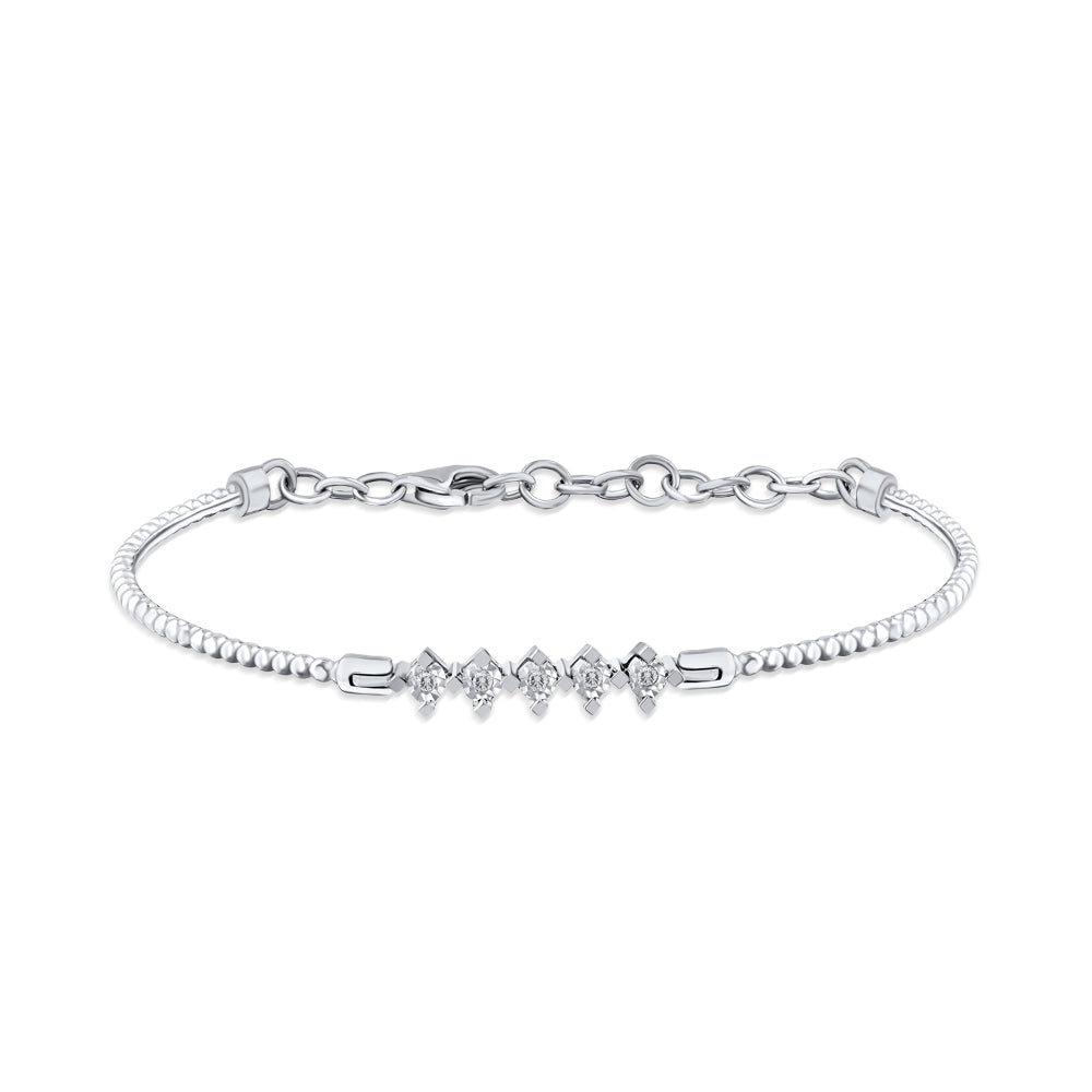 Fünfstein Diamantarmband