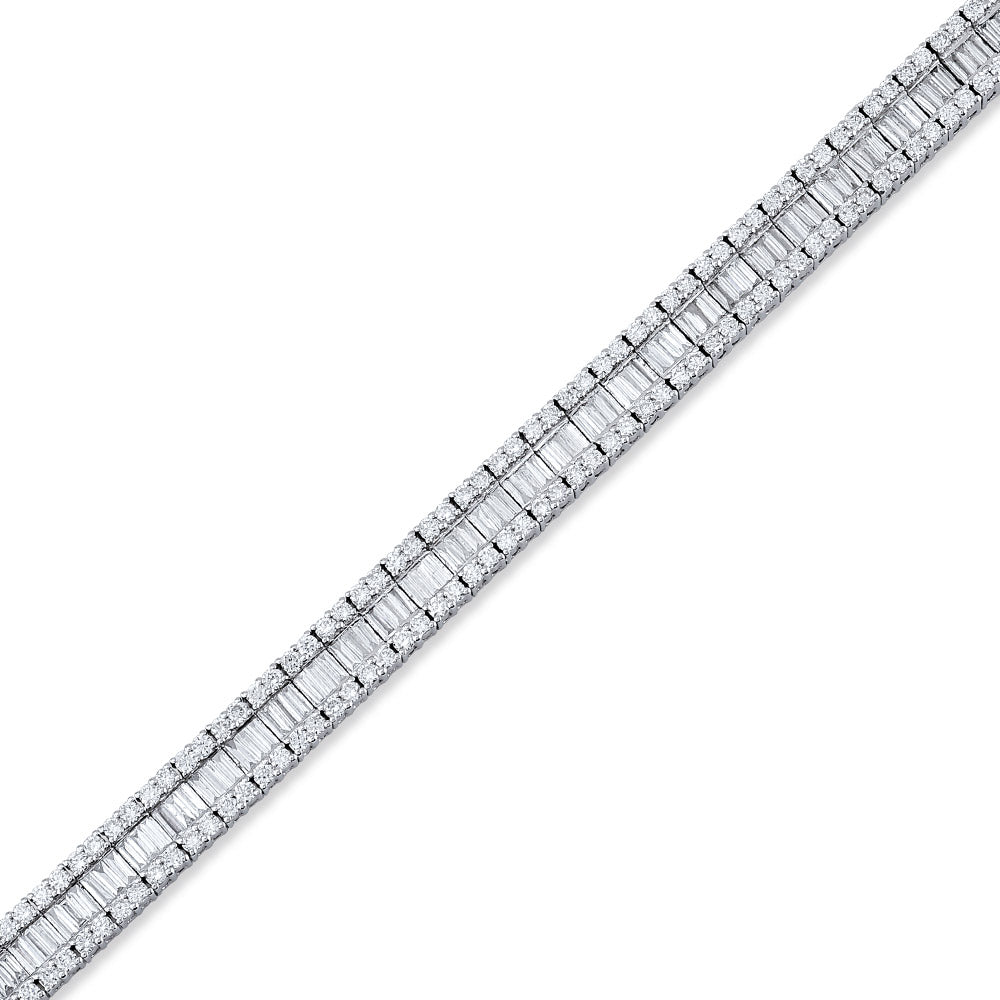 4.75 ct. Baguette Tennisarmband