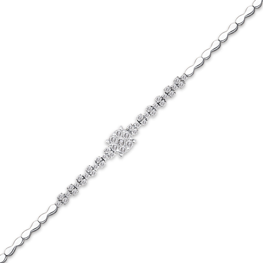 0.50 ct. Design Diamantarmband