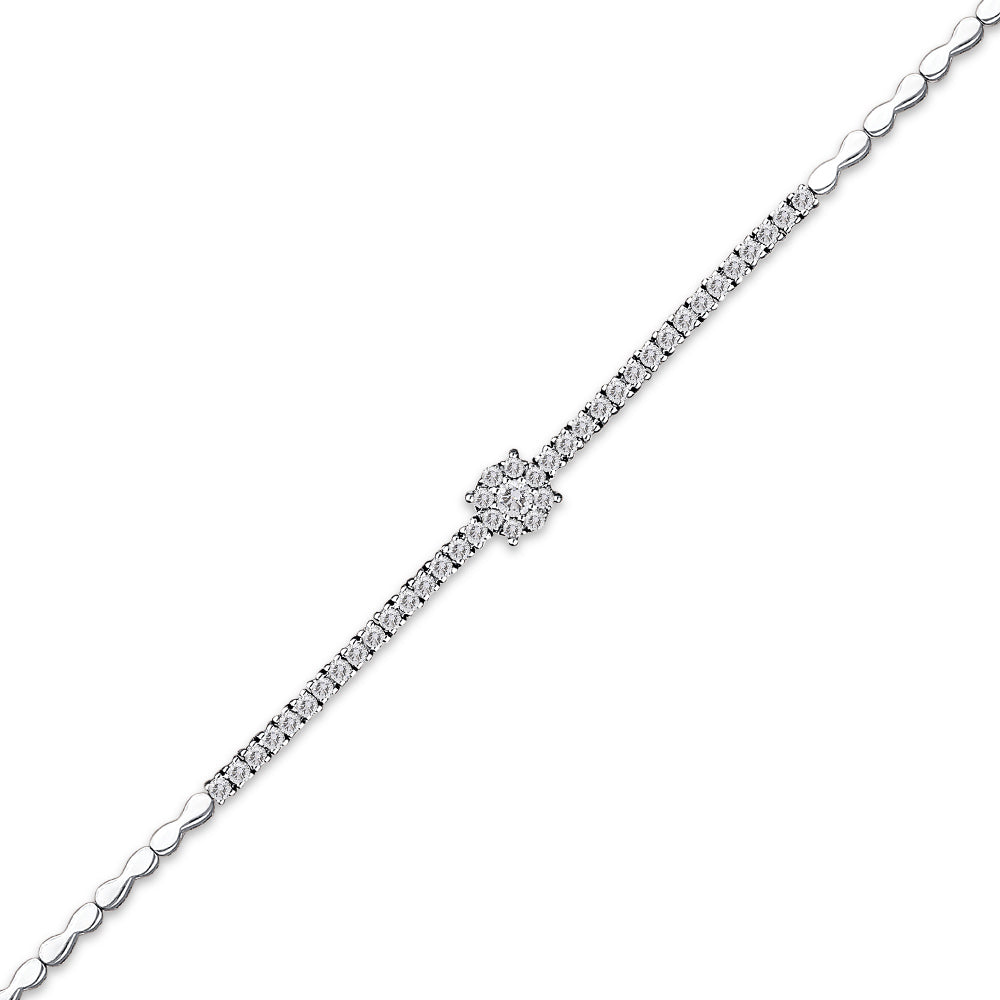0.75 ct. Design Diamantarmband