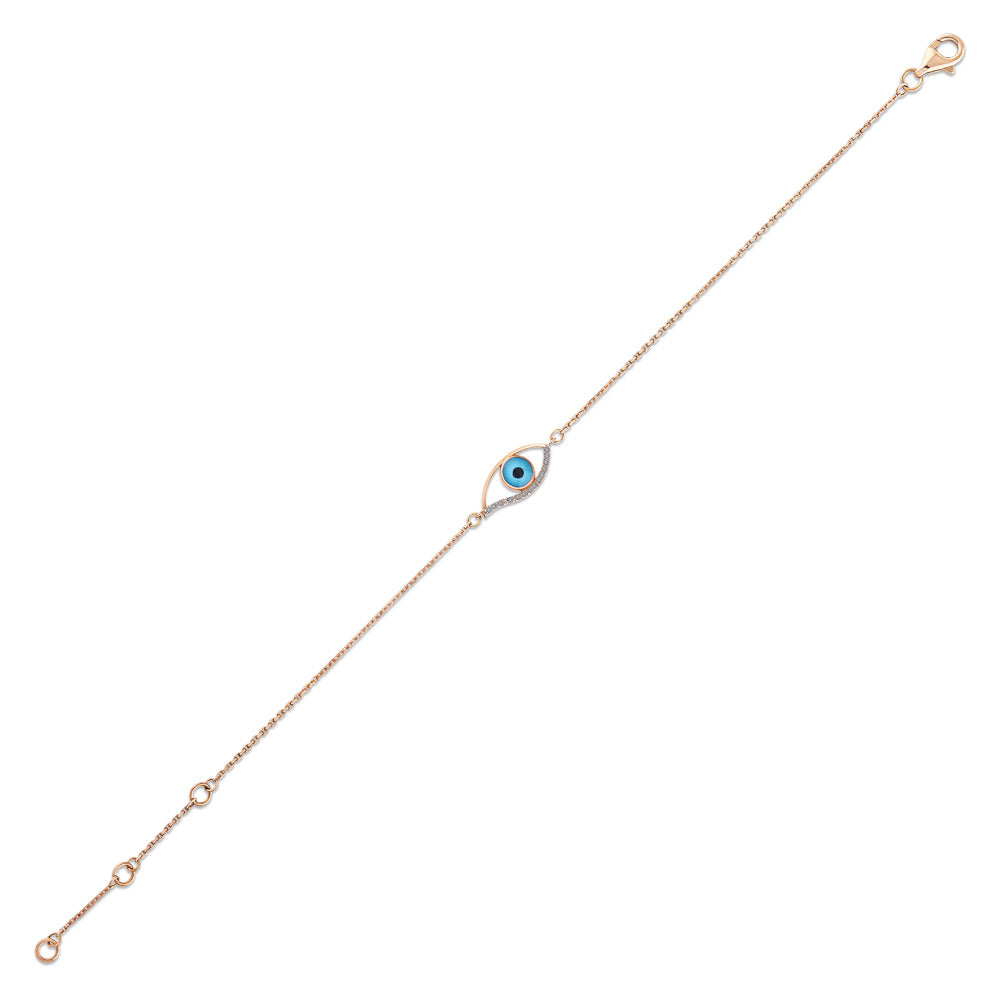0.03 ct. Eye Diamond Bracelet