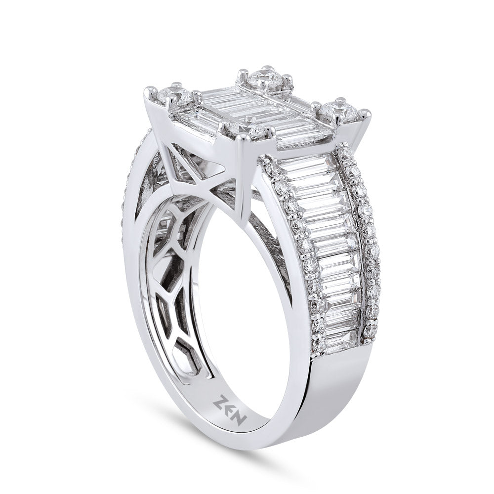2.24 ct. Baguette Diamond Ring