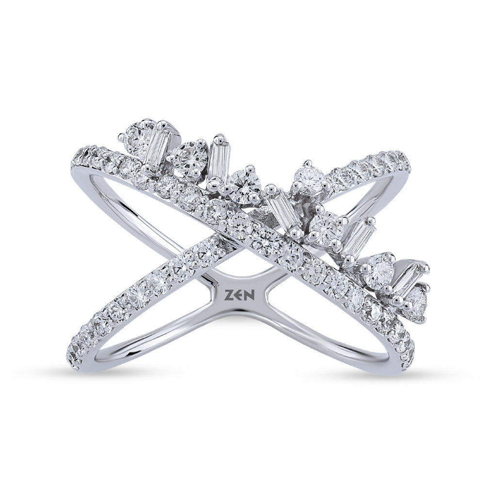 0.73 ct. Design Baguette Ring