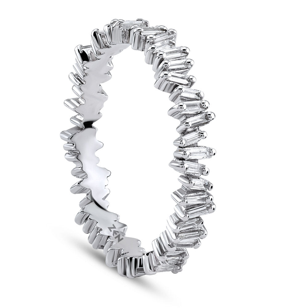 0.60 ct. Baguette Diamantring