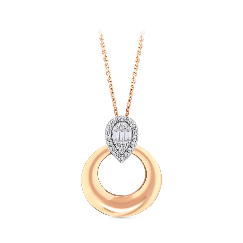0.18 ct. Design Diamond Necklace
