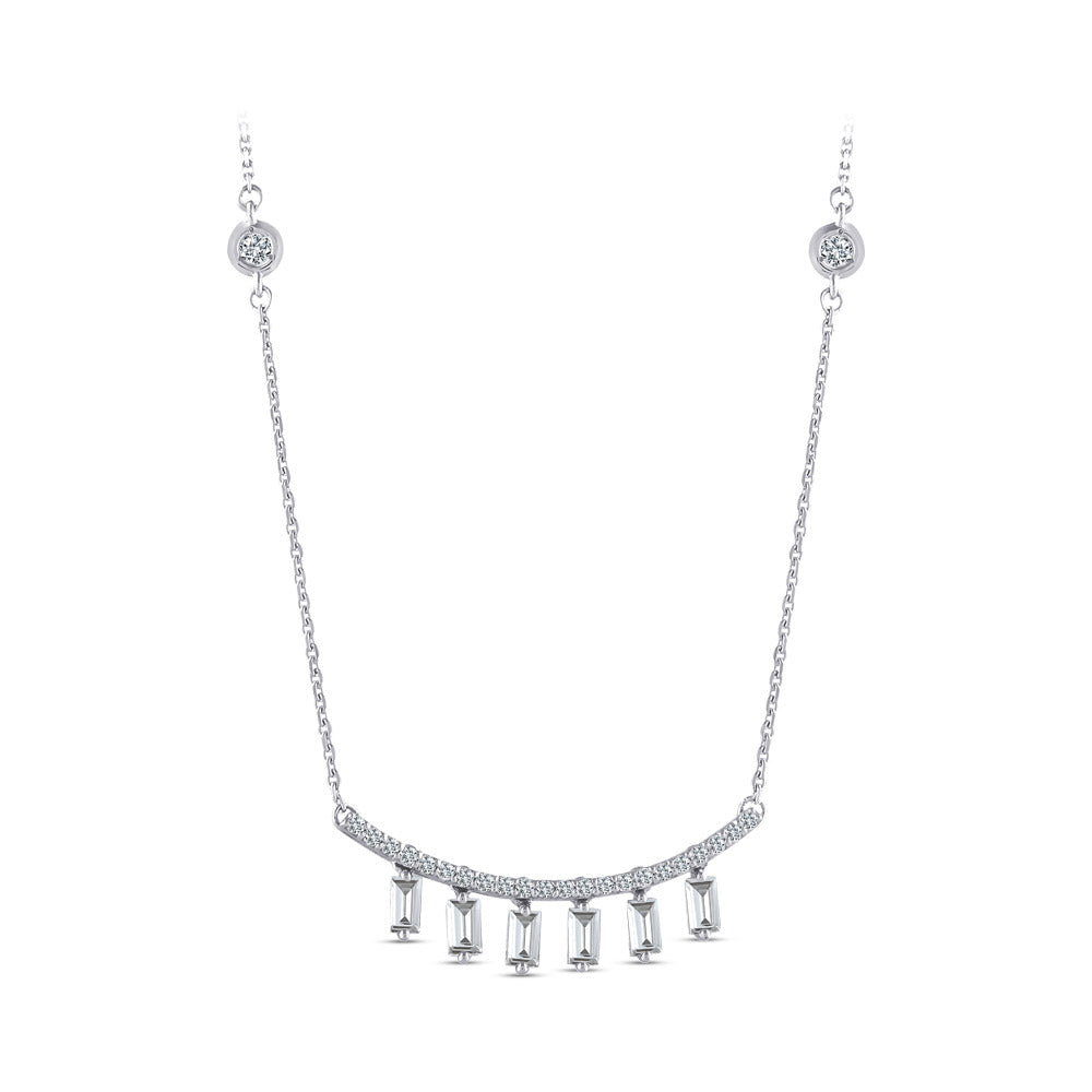 0.76 ct. Design Diamant Halskette