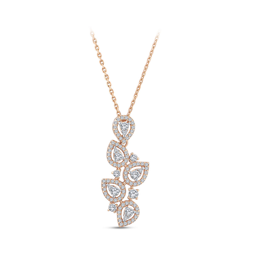 0.48 ct. Design Diamant Halskette