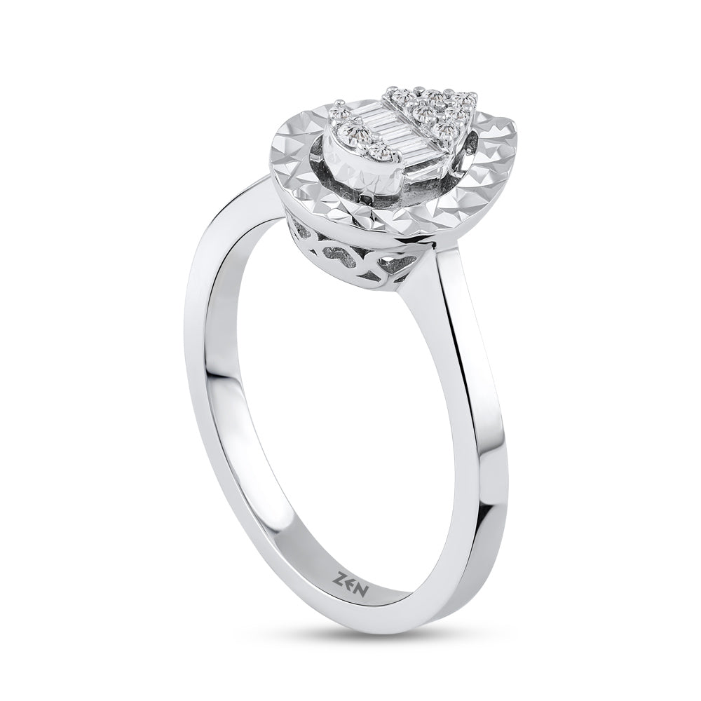 0.12 ct. Design Diamantring