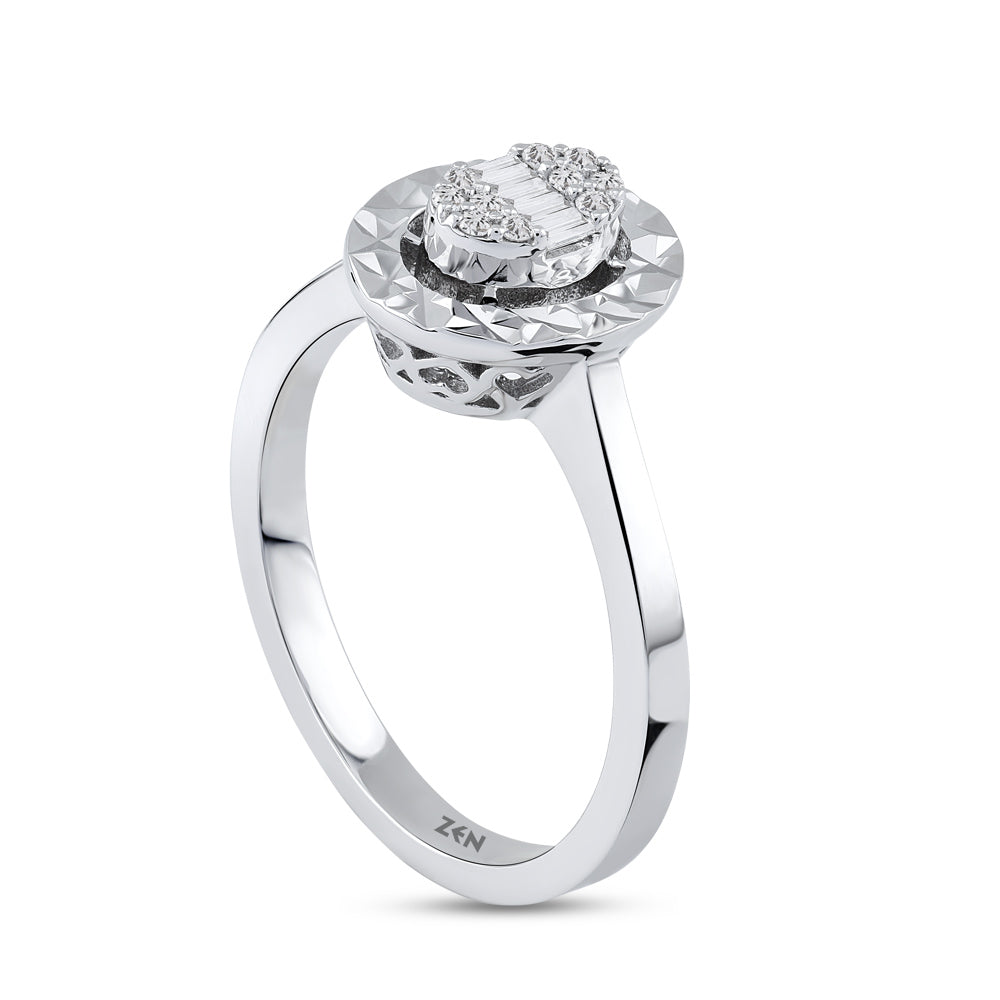 0.10 ct. Design Diamantring