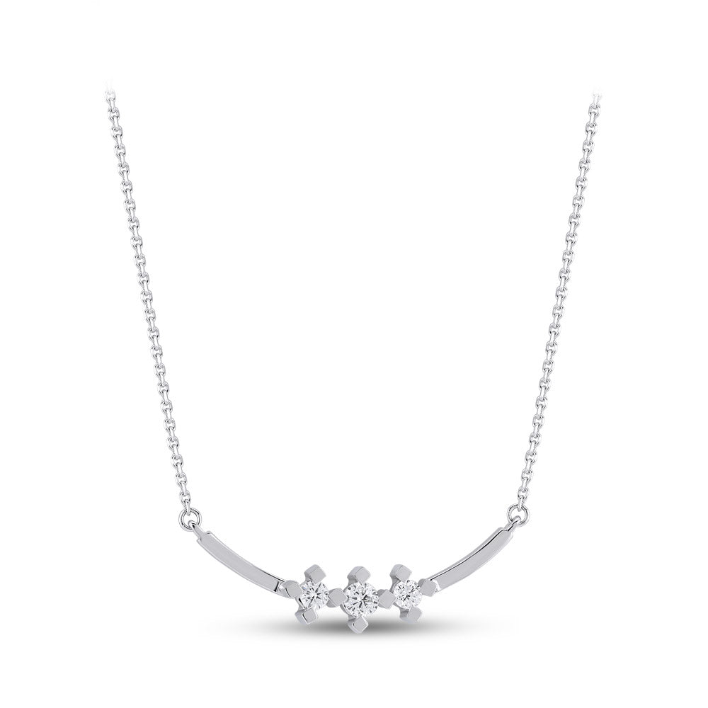 0.18 ct. Tria Diamond Necklace