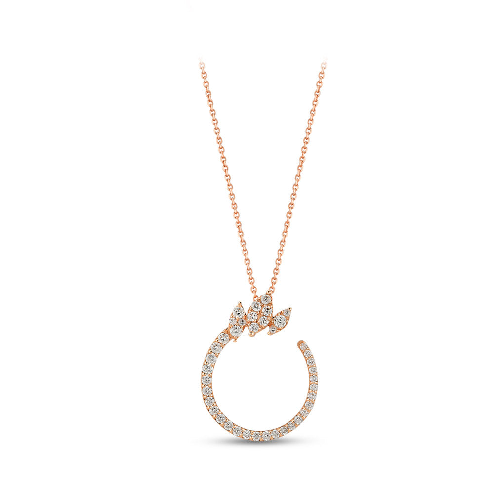 0.71 ct. Design Diamant Halskette