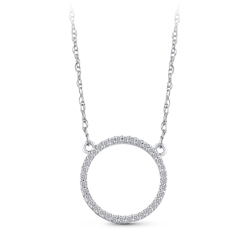 0.09 ct. Design Diamant Halskette