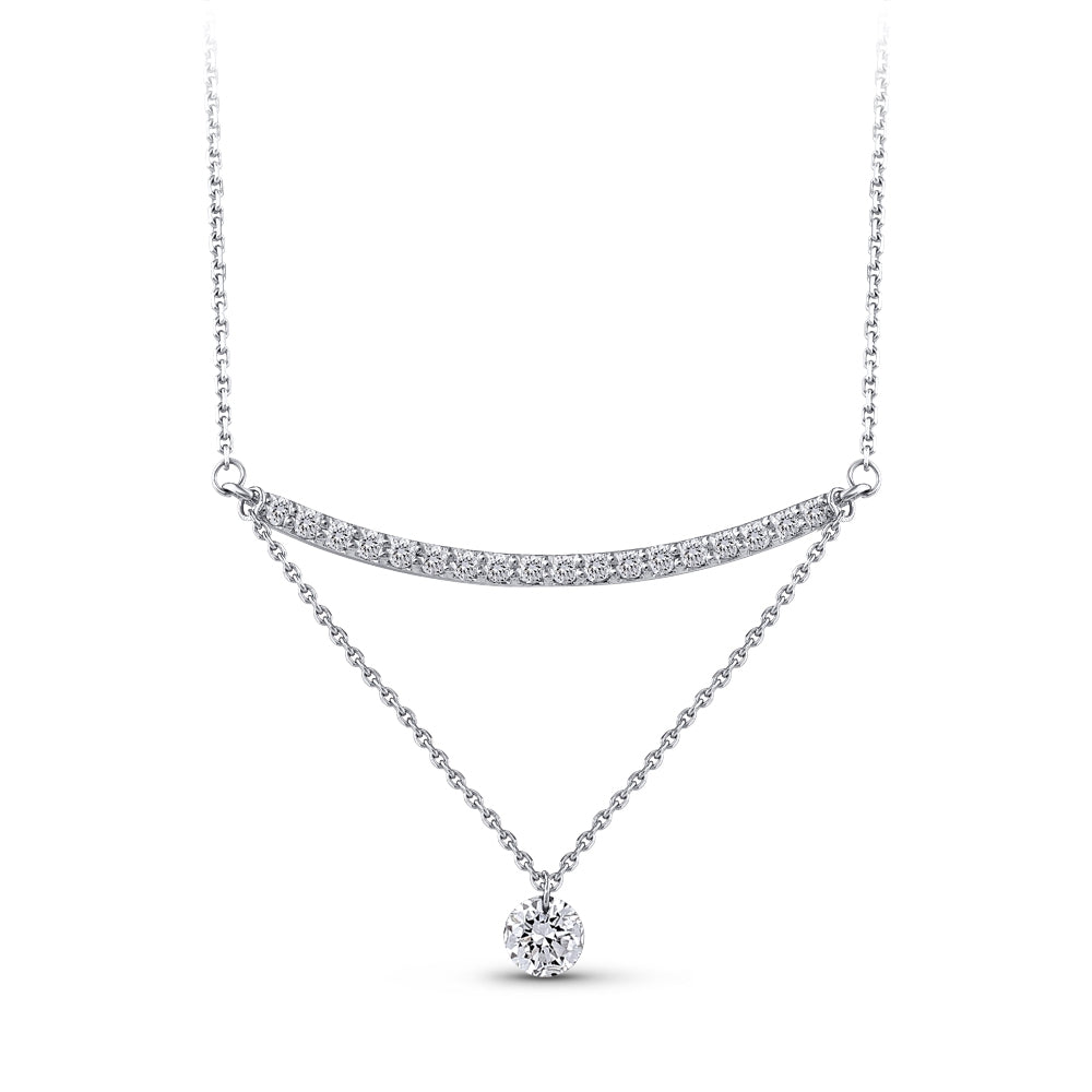 0.28 ct. Design Diamond Necklace