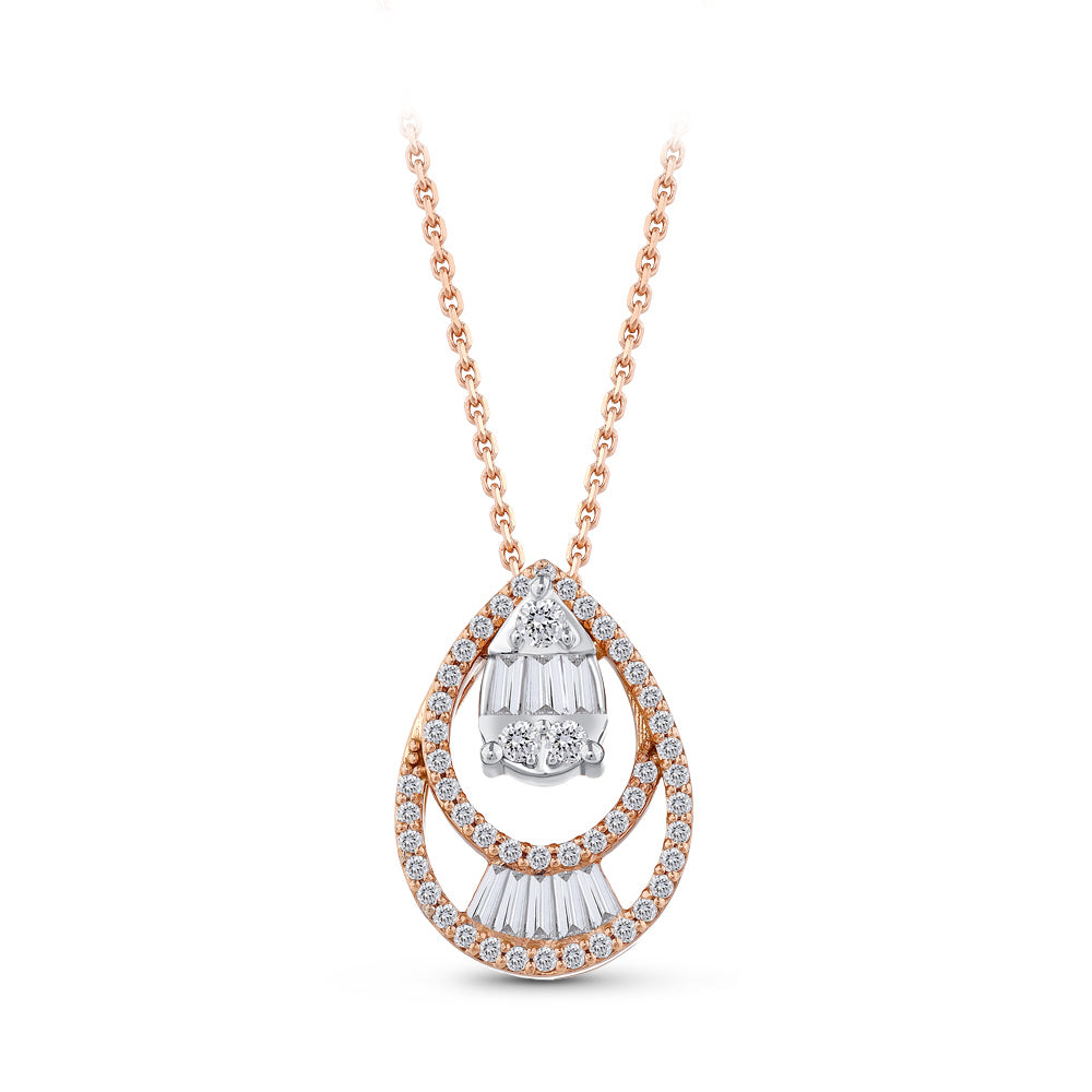 0.43 ct. Design Diamond Necklace