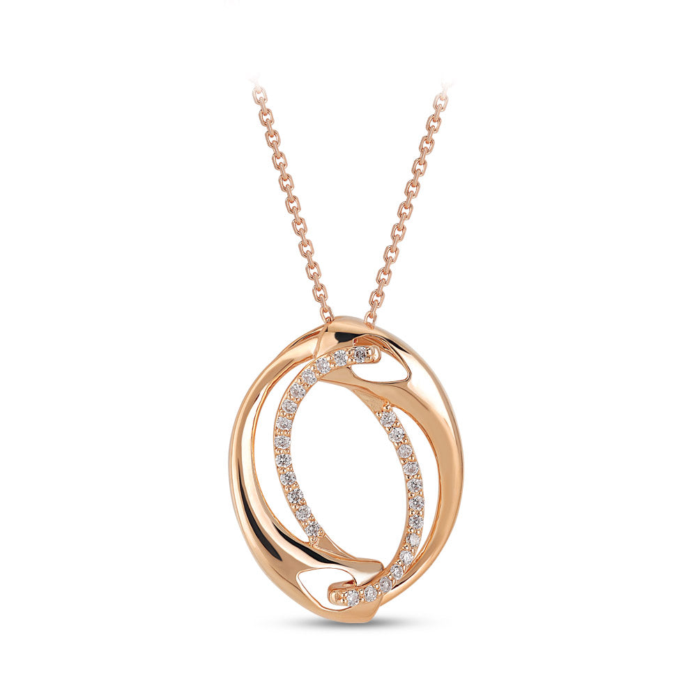 0.20 ct. Design Diamant Halskette