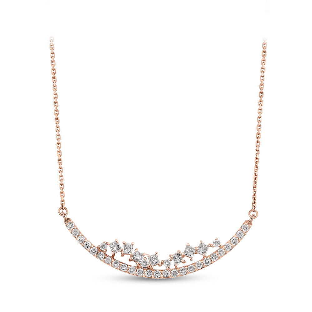 0.70 ct. Design Diamant Halskette