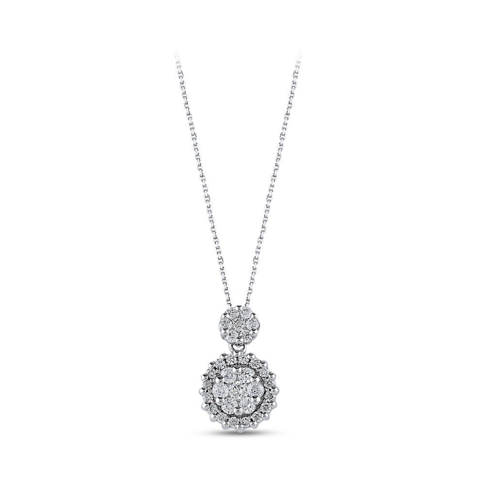 0.34 ct. Design Diamant Halskette