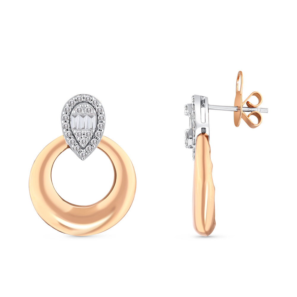 0.36 ct. Design Diamant Ohrringe