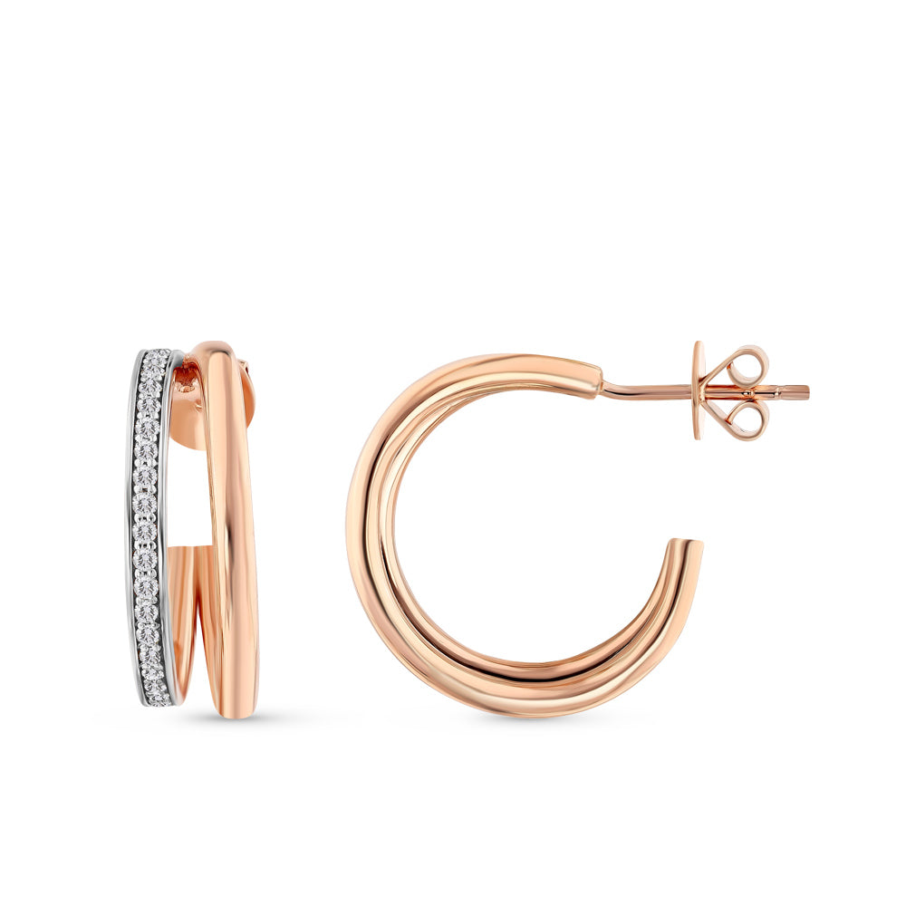 0.30 ct. Design Diamant Ohrringe