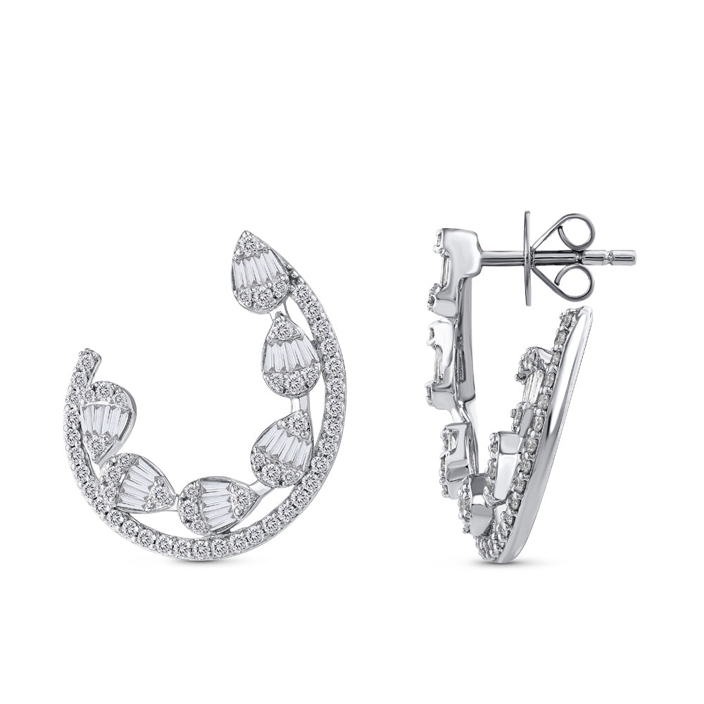 1.02 ct. Design Diamant Ohrringe