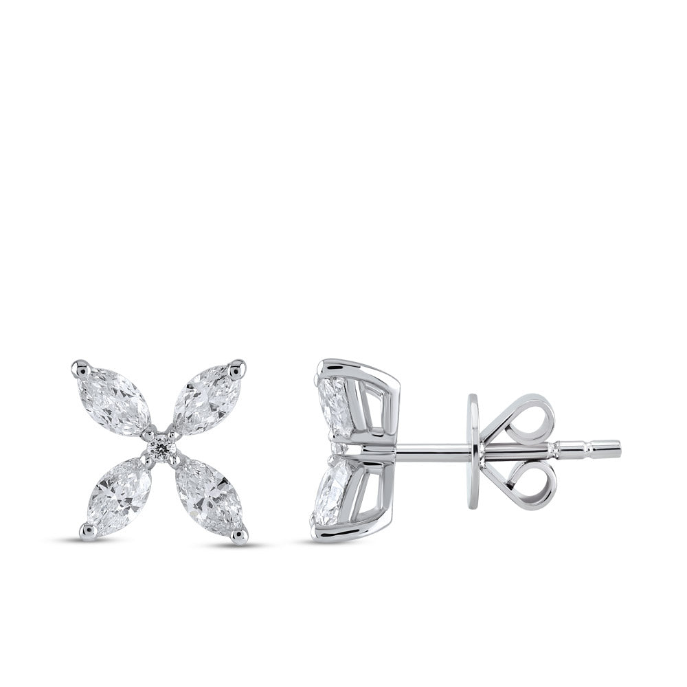 0.62 ct. Design Diamond Stud Earrings
