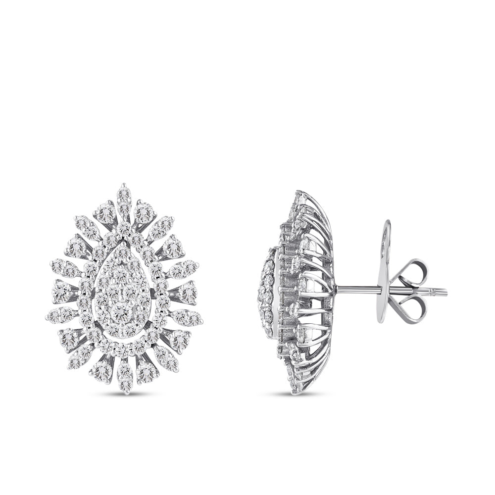 1.77 ct. Design Diamant Ohrstecker