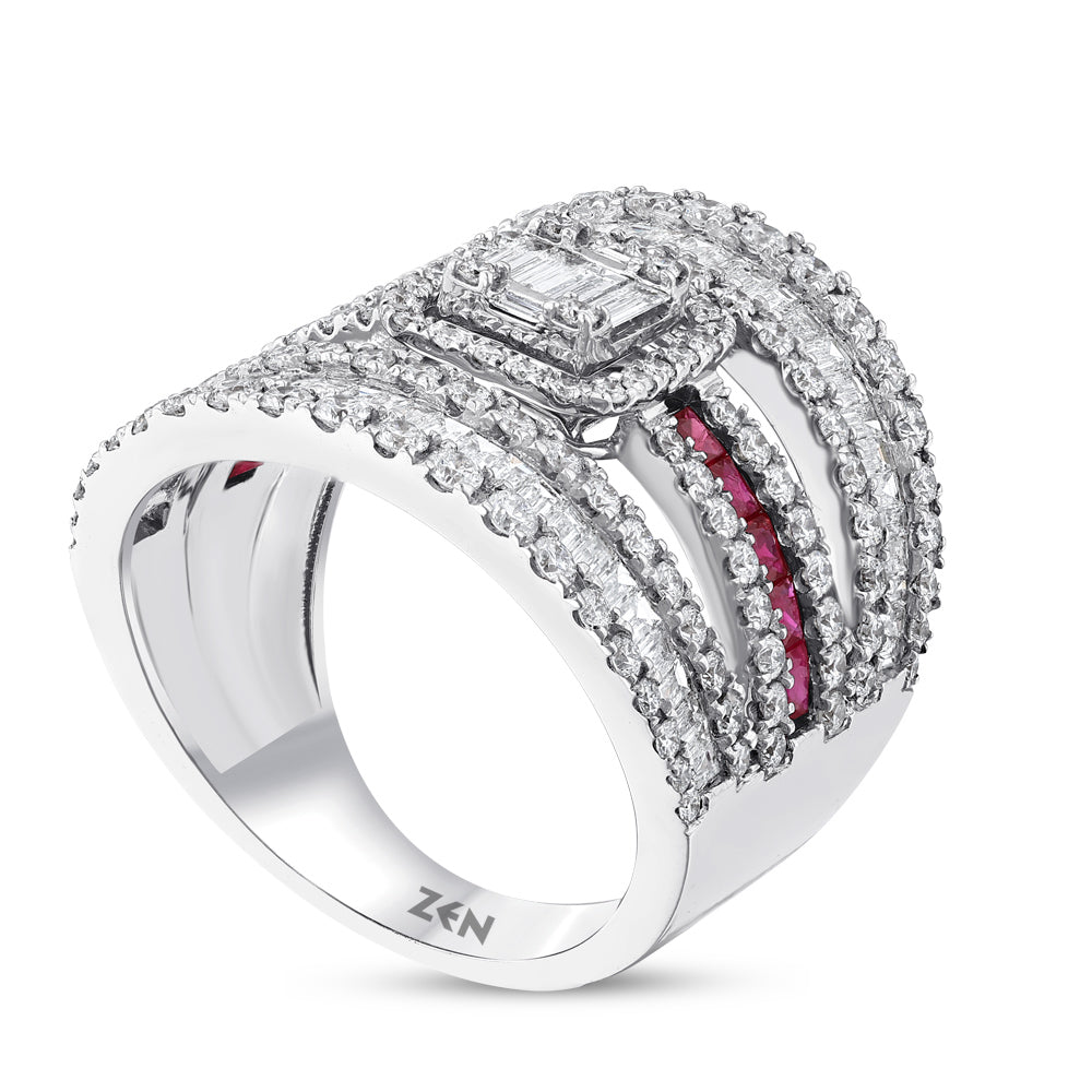 2.70 ct. Design Diamantring