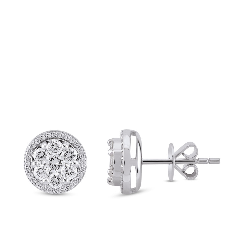 0.80 ct. Design Diamond Stud Earrings