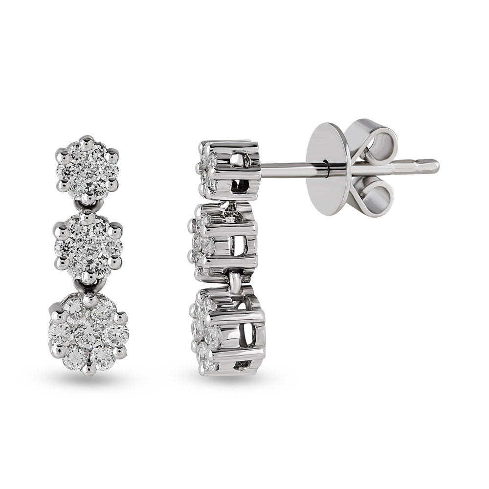 1.18 ct. Reina Diamant Ohrringe
