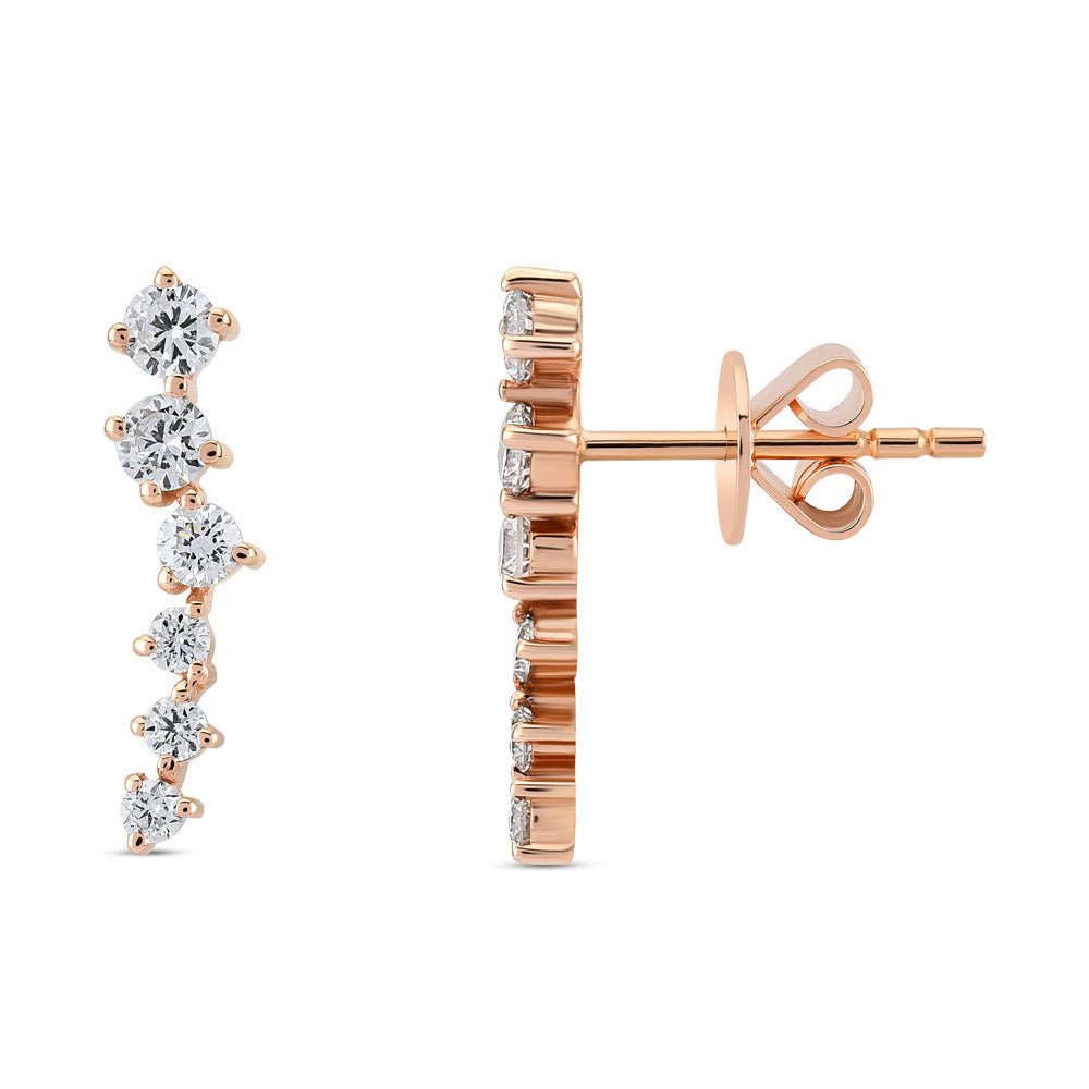 0.41 ct. Design Diamant Ohrringe