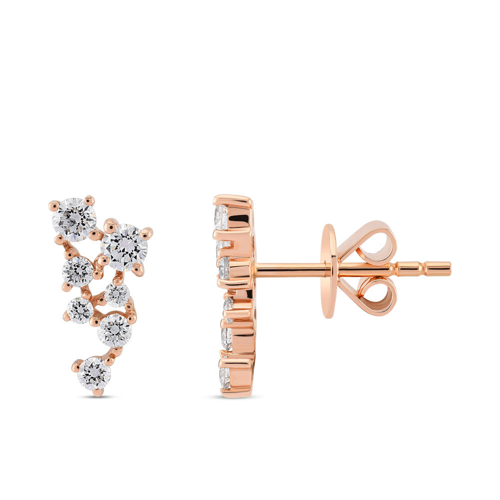 0.39 ct. Design Diamant Ohrstecker